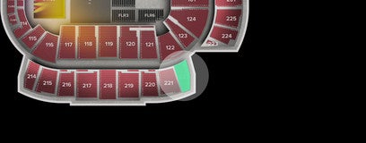 Seat view from Upper