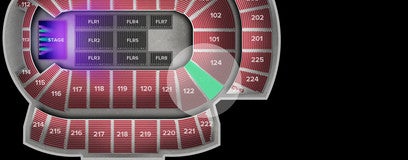 Seat view from Lower