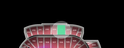 Seat view from Upper