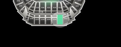 Seat view from Upper