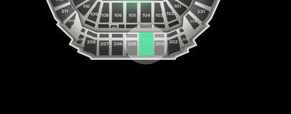 Seat view from Upper