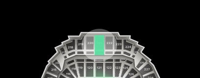 Seat view from Upper