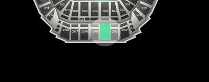 Seat view from Upper