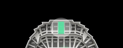 Seat view from Upper