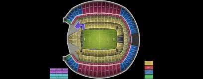 Seat view from Lower Corner