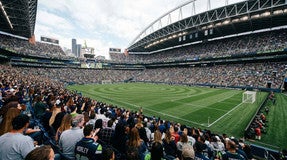 Seat view from Lower Level Sideline