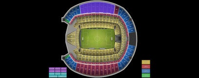 Seat view from Upper Sideline