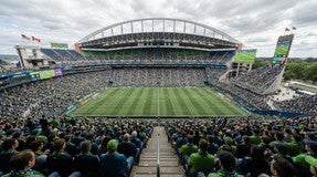 Seat view from Upper Level Sideline