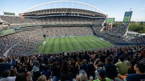 Seat view from Upper Level Sideline