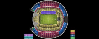 Seat view from Lower Sideline