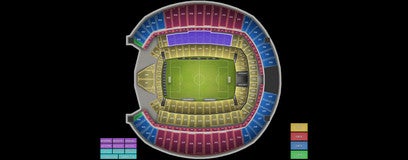 Seat view from Middle Sideline