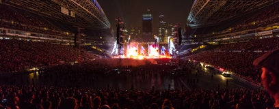 Seat view from Lower Level End Zone