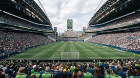 Seat view from Lower End Zone