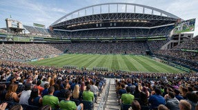 Seat view from Club