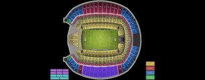 Seat view from Upper Sideline