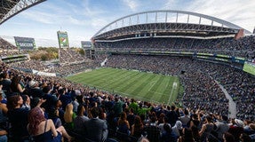 Seat view from Upper Level Sideline