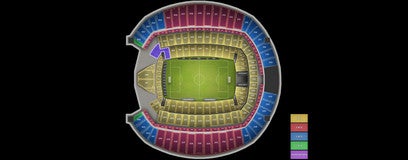 Seat view from Lower Corner