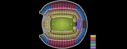 Seat view from Lower Endzone