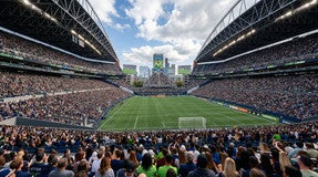 Seat view from Lower Level End Zone