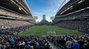 Seat view from Lower Level End Zone