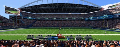 Seat view from Charter