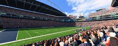 Seat view from Lower Level Sideline