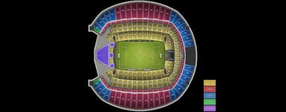 Seat view from Lower Endzone