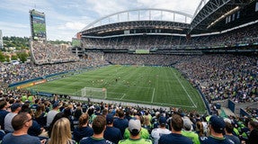 Seat view from Lower Level End Zone