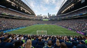 Seat view from Lower Level End Zone