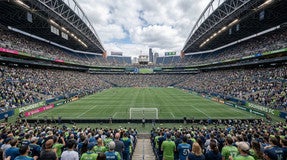 Seat view from Lower Level End Zone