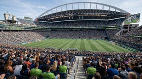Seat view from Club