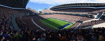 Seat view from Upper Level Corner