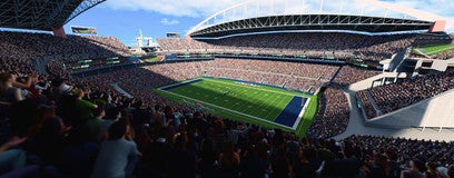 Seat view from Upper Level Sideline