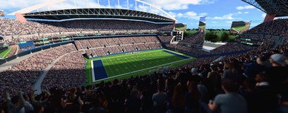 Seat view from Upper Level Sideline