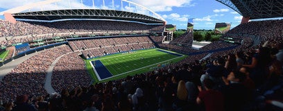 Seat view from Upper Level Sideline