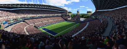 Seat view from Upper Level Corner