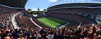 Seat view from Upper Level Corner