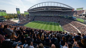 Seat view from Upper Level Sideline