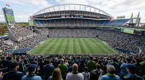 Seat view from Upper Level Sideline