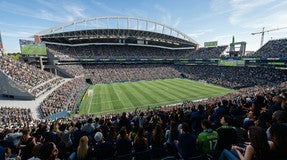 Seat view from Upper Level Sideline