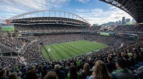 Seat view from Upper Level Sideline