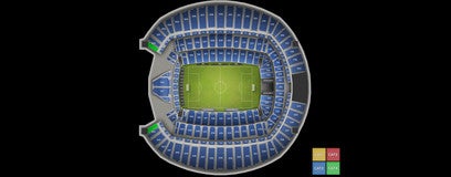 Seat view from Category