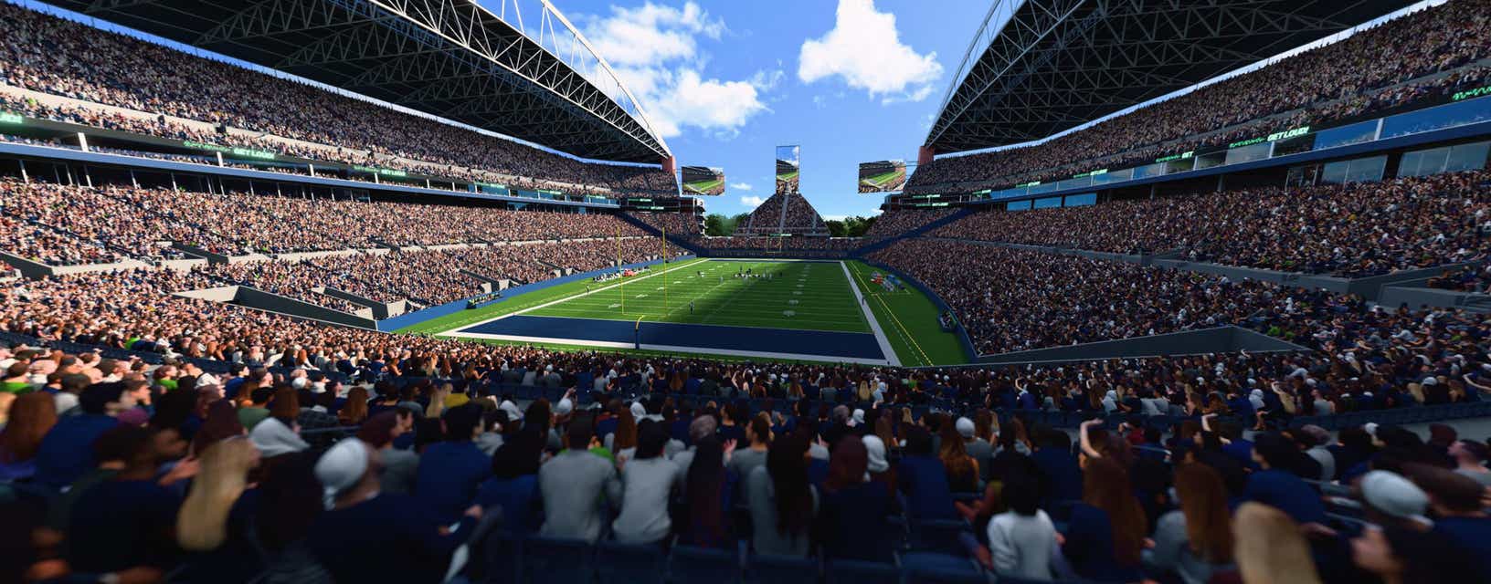 Seat view from Lower Level End Zone