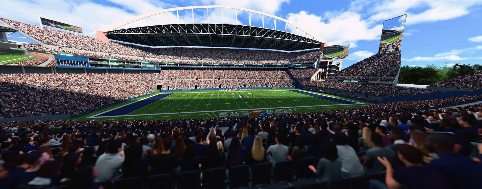 Seat view from Club