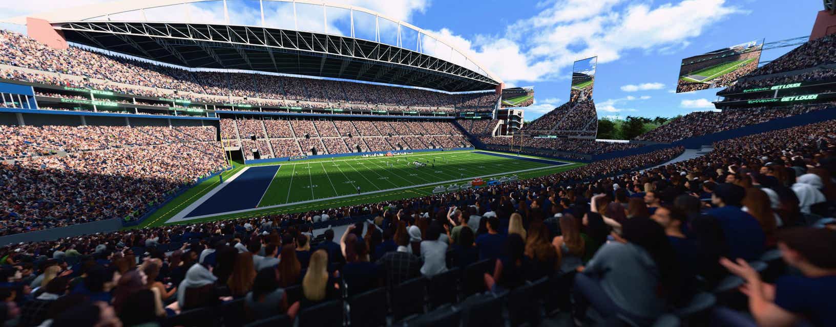 Seat view from Club