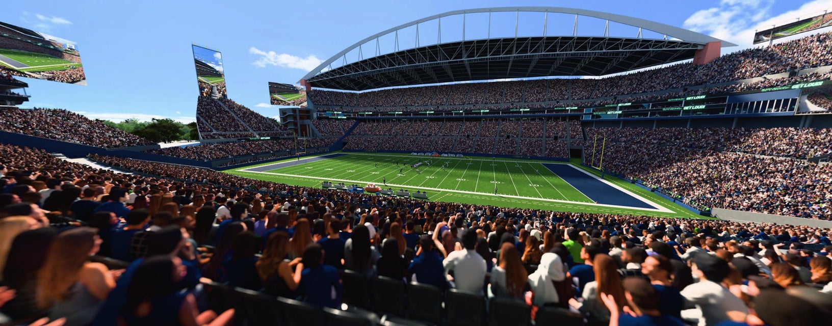 Seat view from Club
