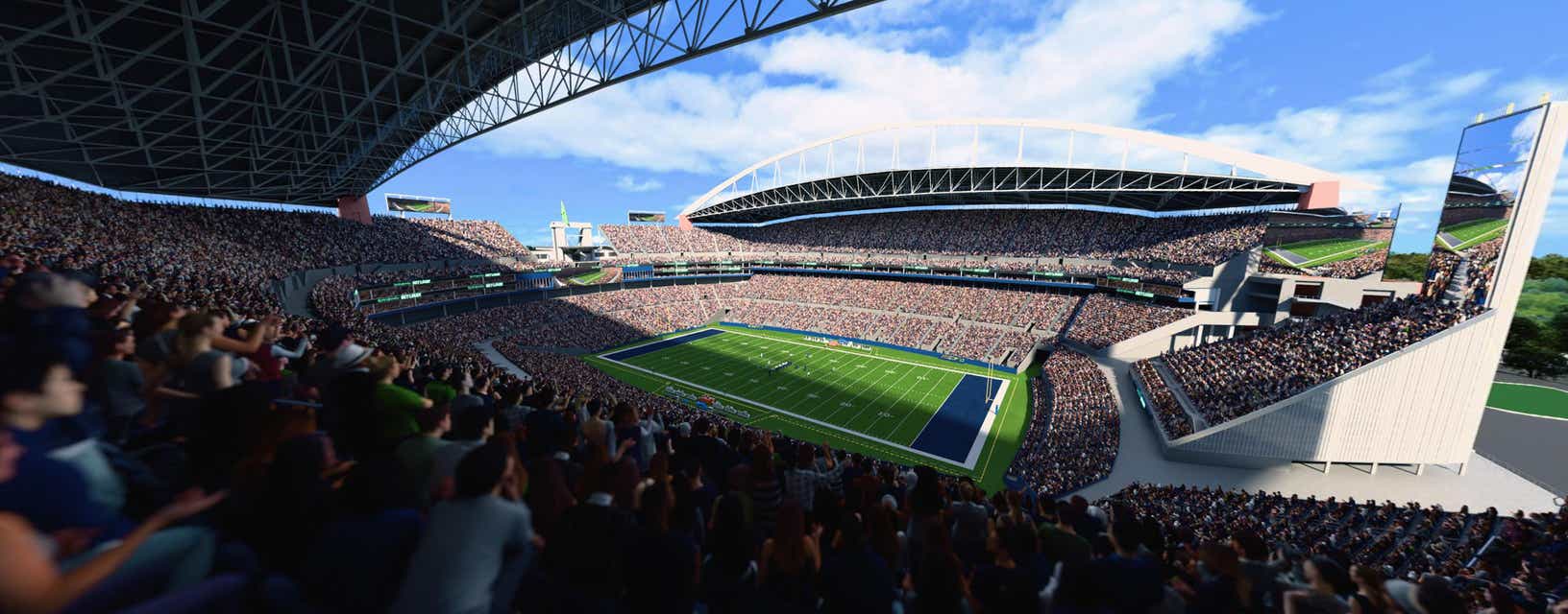 Seat view from Upper Level Sideline