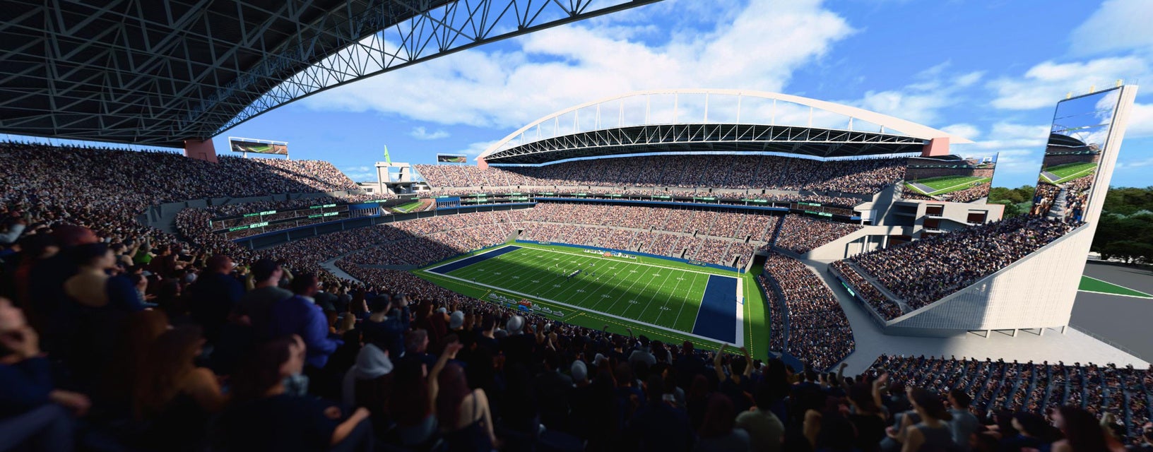 Seat view from Upper Level Sideline
