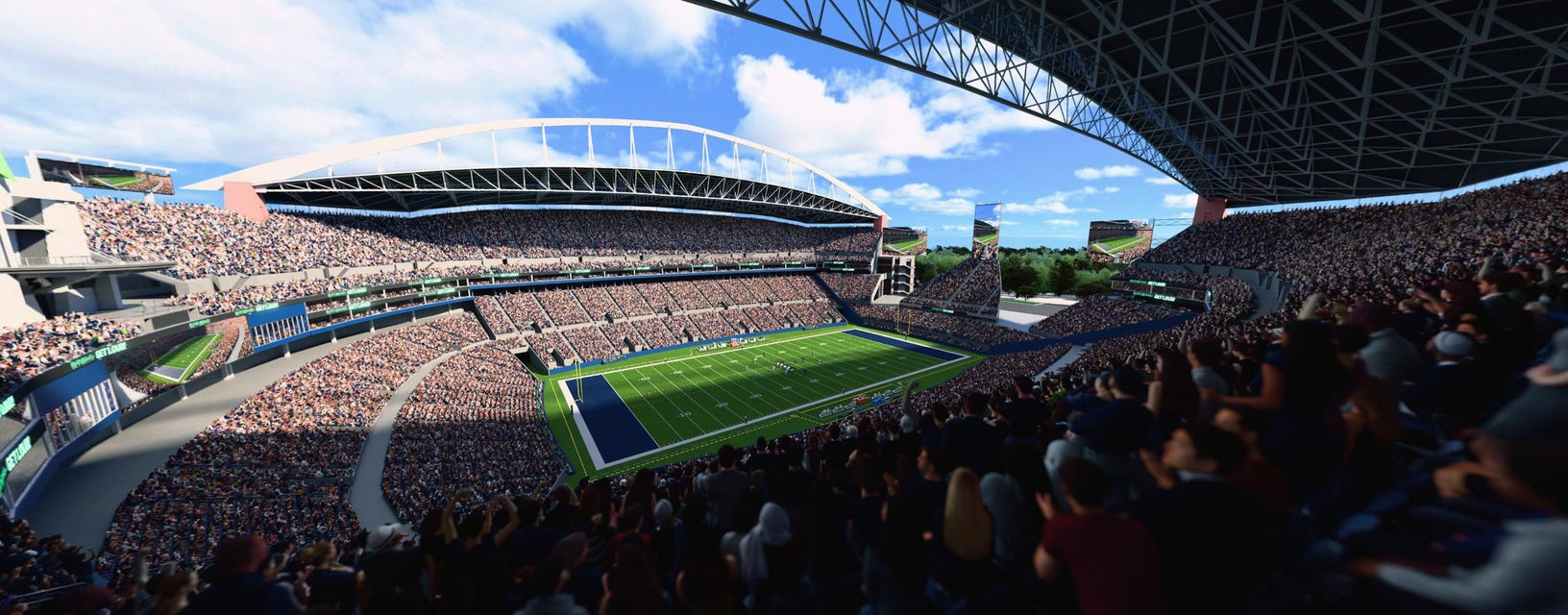 Seat view from Upper Level Sideline