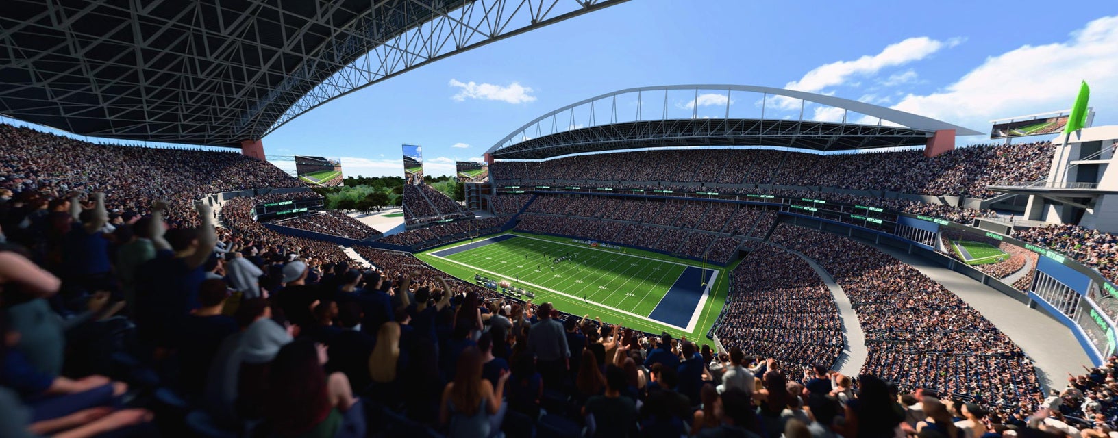 Seat view from Upper Level Sideline